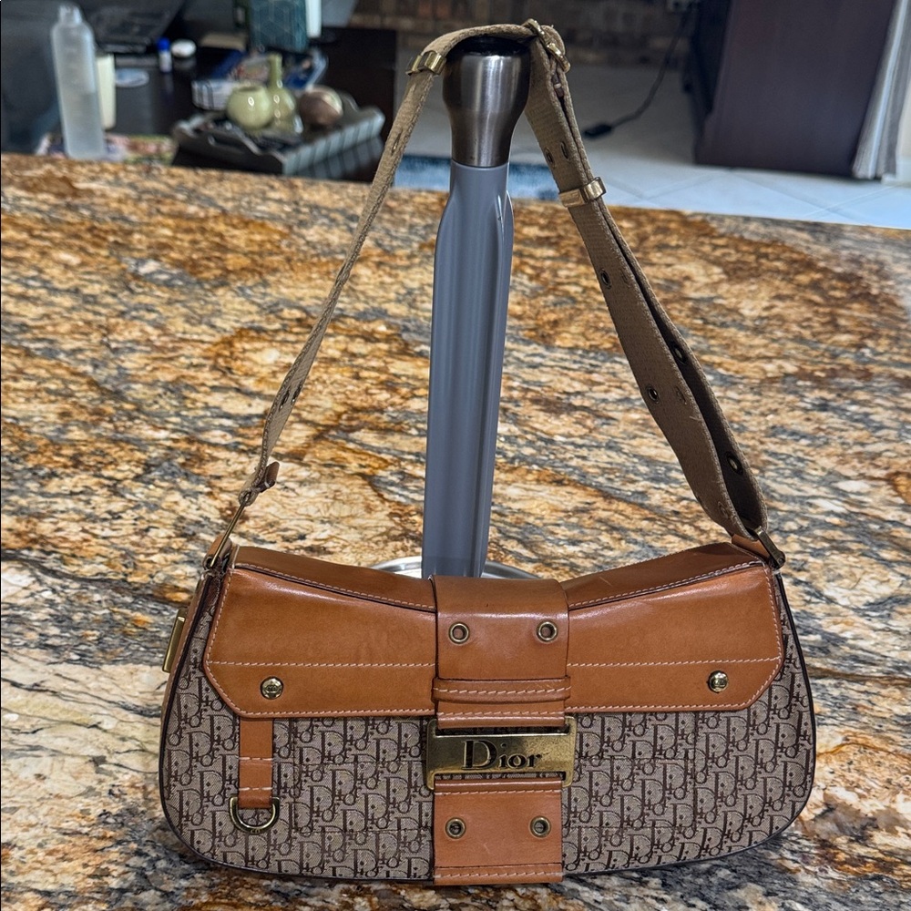 Dior Colombus Monogram Buckle Bag (matching wallet included depending on offer!)